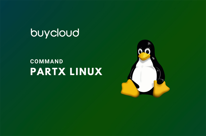 Perintah Partx Linux